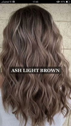 Fall Hair For Blue Eyes, Ash Light Brown, Blonde Hair Transformations, Ash Hair Color, Brown Hair Inspo, Brunette Hair With Highlights, Brown Hair Balayage, Hair Color Ideas For Brunettes