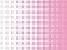 a pink and white background with halftone dots