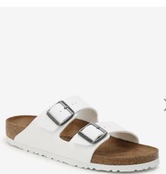 Footbed Sandals, Birkenstock Arizona, Woman Colour, Christmas List, Flat Sandals, Slide Sandals, Birkenstock, Open Toe, Womens Sandals