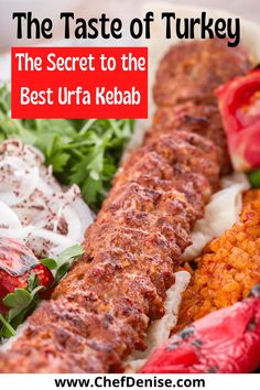 The Turkish kebab, Urfa Kebab Turkish Ground Beef Kebab, Armenian Kebab Recipe, Turkish Adana Kebab, Ground Turkey Kabobs Skewers, Kebab Seasoning Recipe, Turkish Bbq Recipes, Turkish Kabob Recipes, Turkish Kufteh Recipe, Turkish Kebabs Recipe