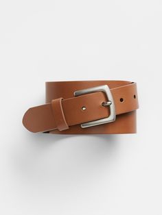 Designed exclusively for Factory Stores. Faux leather. Polished harness buckle. Faux leather loop. #617919 Classic Belt, Toddler Jeans, Faux Leather Belts, Men Boys, The Gap, Playing Dress Up, Mens Belts, Leather Belt, Favorite Things List