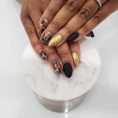 Black History Month Nail Art to Show Your Pride – Lavis Dip Systems Inc Bhm Nails, Umbre Nails, Silhouette Nails, 2022 Nails, Pastel Nails Designs, La Nails, Tips Nails, February Nails