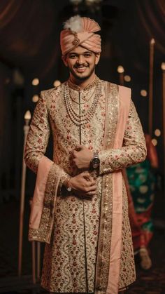 Indian Wedding Suits Men, Indian Groom Dress, Indian Wedding Clothes For Men, Sherwani For Men Wedding, Wedding Kurta For Men, Groom Dress Men, Wedding Outfits For Groom, Indian Groom Wear