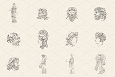 twelve ancient greek hairstyles