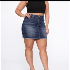 * Brand New With Tags It Don't Stop Denim Mini Skirt - Dark Denim - Size 11 High Rise 5 Pocket Mini Skirt Stretch Denim Front Belt Loops 64% Cotton 31% Polyester 3% Rayon 2% Spandex Casual Stretch Dark Wash Skirt, Stretch Dark Wash Short Denim Skirt, Casual Stretch Skirt With Frayed Hem, Casual Skirt With Stretch And Frayed Hem, Dark Wash Stretch Mini Skirt With Mid-rise, Casual High Rise Dark Wash Mini Skirt, Casual Short Skirt In Dark Wash, Casual Dark Wash Short Skort, Casual Dark Wash Short Skirt