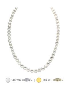 Women's Pearl Strand Necklace with Round White Freshwater Cultured Pearls in 18" Princess Length ✦TOP QUALITY✦ Hand selected AAA quality round white Freshwater cultured pearls with genuine 14K gold clasp. Our Freshwater pearls are imported directly from the pearl farms of China and represent the finest luster & quality. This pearl necklace is accompanied by a Genuine Cultured Pearl Guarantee. ✦PERFECT FOR GIFTING✦ Packaged in an elegant jewelry box, making gifting a breeze. This necklaces makes Gift Baskets For Women, Pearl Farm, Real Pearl Necklace, Pearl Strands Necklace, Pearl Strand, Cultured Pearl Necklace, Unique Gifts For Women, Cool Gifts For Women, Box Making