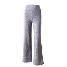 High Waist Silver Wide Leg Casual TrousersFabric name: Silver silk clothMain fabric composition: polyester fiber (polyester)The content of main fabric composition: 91%-99%Main fabric composition 2: spandexThe content of main fabric component 2: 10% or lessLining composition: polyester fiber (polyester)Lining ingredient content: 91%-99%Size Chart: High Waist Wide Leg Trousers, Bohemian Pants, Spaghetti Strap Bodycon Dress, Shiny Pants, White Bodycon Dress, Long Trousers, Tunic Tank Tops, Trousers Pants, Long Sleeve Short Dress