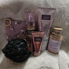 Bath & Body Works, A Thousand Wishes Travel Size Lotion, Full Size Moisturizing Bath Soap, And Large Body Spray. Non B&Bw Bath Salt, Loofah, And Makeup Pouch. Everything Will Be Wrapped Separately For Shipping. Gift Bag In Picture Comes W Order. Retail Value $60 Feel Better Gifts, A Thousand Wishes, Moisturizing Bath, Bath Salt, Bath Soap, Bath Soak, Makeup Pouch, I Feel Good, Bath Salts