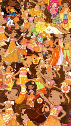 Orange Blossom, Strawberry Shortcake, Cute Wallpapers, Blossom, Orange