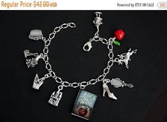 HALLOWEEN SALE Little Snow White Bracelet. Brothers Grimm Charm Bracelet. Story Book Bracelet. Silver Bracelet. Handmade Jewelry. by GatheringCharms from Gathering Charms by Gilliauna. Find it now at https://ift.tt/2OkpN30! Handmade Themed Charm Bracelet As Gift, White Novelty Charm Bracelet As Gift, White Novelty Charm Bracelet For Gift, Novelty White Charm Bracelet Gift, Nickel-free Themed Charm Bracelet As Gift, Silver Novelty Charm Bracelet Gift, Silver Novelty Charm Bracelet As A Gift, Novelty Silver Charm Bracelet Gift, Themed White Charm Bracelet Gift