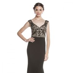 The Luxurious, Flowing Length Of This Dress Exudes An Aura Of Elegance And Grace, Making It The Epitome Of Red-Carpet-Worthy Style. The V-Neckline Adds A Touch Of Allure And Highlights Your Dcolletage With A Sense Of Timeless Beauty. Length: Long Color: Black Neckline: V-Neck Silhouette: Sheath Sleeve: Sleeveless Back: Zipper Embellishments: Rhinestones, Beads Occasion: Romantic Date/Evening/Dinner, Wedding/Bridesmaid, Graduation, Fashion Show, Visiting Theater/Museum/Restaurant, Banquet, Photo Black Embellished Sleeveless Evening Dress, Black Embellished Sleeveless Dress, Museum Restaurant, Long Sheath Dress, Prom Dress Sleeveless, Graduation Fashion, Dress For Special Occasion, Plus Size Prom Dress, Dress For Formal