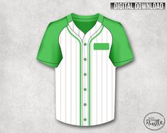 Green Sporty Shirt For Sports, Green Shirt With Team Name For Sports Events, Green Sporty Jersey Top, Sporty Green Jersey Tops, Sporty Green Shirt For Sports Events, Green Sublimation Print Sports Top, Green Tops With Sublimation Print For Sports Events, Green Tops For Baseball Season, Sublimations Designs