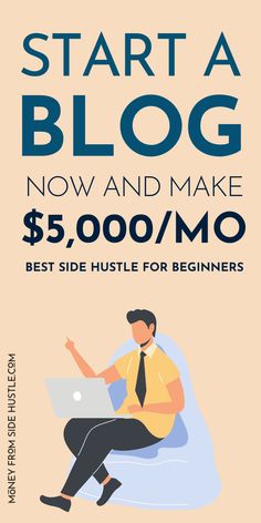 Website That Makes Makes Money from home Start A Website, Survey Sites That Pay, Source Of Income, Survey Sites, Earn Extra Money, Start A Blog, Step By Step Guide