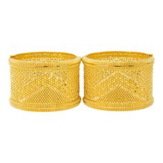 Traditional 22K Gold Bangles Set | Virani Jewelers Cheap Yellow Bangle Jewelry, Traditional 22k Gold Openable Bracelet, Traditional Heavy 22k Gold Bracelets, Traditional Yellow Gold Bangle With Intricate Design, Traditional 22k Gold Bangle, Traditional Gold Bracelet For Ceremonial Occasions, Formal 22k Gold Bracelet With Intricate Design, Traditional 22k Gold Bracelet, Formal 22k Gold Filigree Bracelets