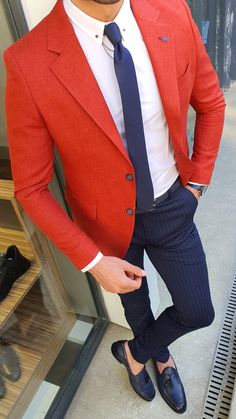 Outfit Blazer Rojo, Mens Semi Formal Outfit, Slim Fit Blazers For Men, Sims Design, Formal Attire For Men, Black Blazer Outfit, Wedding Tux, Blazer Outfits Men, Blazer For Men