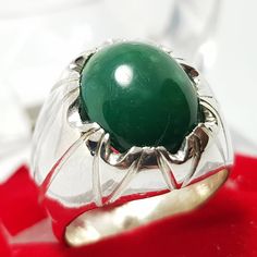 High quality Hussaini feroza Old mine We do ship through Expedite FedEx Shipping Please contact me in case of any question Traditional Green Hallmarked Rings, Traditional Green Oval Emerald Ring, Traditional Handmade Green Rings, Antique Green Turquoise Ring As Gift, Traditional Oval Cabochon Rings, Traditional Green Emerald Ring For Gift, Traditional Oval Emerald Ring, Green Spiritual Ring For Collectors, Green Spiritual Collectible Rings