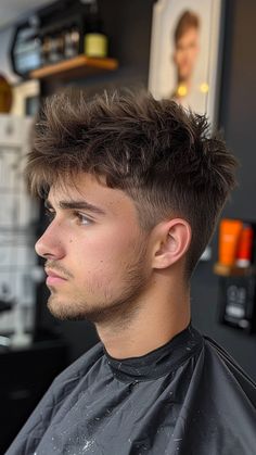 25 French Crop Haircuts for Men: A Fusion of Tradition and Trend Short Top Haircut Men, Mens Textured Hairstyles, Textured Crop Hair Men, French Crop Haircut, Mens Long Hair Undercut, Versatile Haircut, Male Haircuts Curly, French Crop