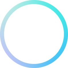 a blue and green circle on a white background