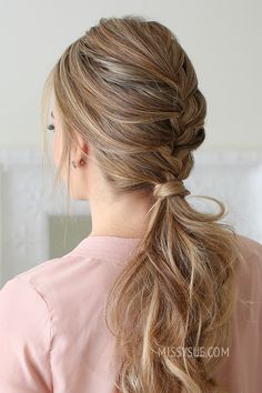 Ponytails Hairstyles, French Braid Ponytail, Braid Ponytail, French Braid Hairstyles, Disney Collage, A Ponytail