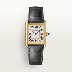 Tank Louis Cartier watch Tank Louis Cartier, Cartier Tank Louis, Beaded Crown, Tank Watch, Alligator Skin, Cartier Tank, Cartier Watch, Forever Jewelry, Crocodile Skin