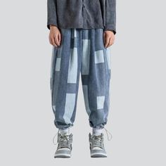 Make a statement in our 2023 Spring-Summer Collection Men's Rectangle Print. Loose Jogger Pants! These Y2K-style joggers feature a mid-waist design. with drawstrings closure and a unique printed pattern. Perfect for injecting a bit of vintage vibes into your look.Distinctive Features: Y2K Style: These joggers feature a distinctive Y2K-style design for a retro look. Painted Pattern: A unique painted pattern for a statement-making look. Baggy Fit: These joggers feature a baggy fit. for a couture y Baggy Straight Leg Joggers For Spring, Baggy Tapered Leg Sweatpants For Summer, Summer Baggy Sweatpants With Tapered Leg, Baggy Hip Hop Joggers For Spring, Summer Streetwear Straight Leg Harem Pants, Summer Cotton Joggers For Leisure, Urban Relaxed Fit Spring Joggers, Spring Streetwear Tapered Leg Joggers, Baggy Wide Leg Summer Joggers