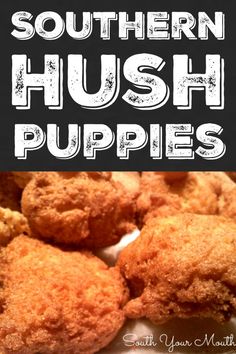 the southern hush puppies recipe is shown