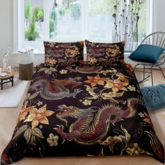 PRICES MAY VARY. 【Material】100% High Polyester Microfiber,Ultra Soft, Comfortable, Breathable, Durable.This Vivid Modern 3D Print Bedding Set Will Aake Additional Bedtime Fun and Cloud-Like Feel,Appropriate for All Seasons. 【Size】This Decorative Duvet Cover Set does not Include a Duvet or Comforter, Twin Size (1x Duvet Cover: 68"x90";1x Pillow Sham:20"*30"), Full Size (1xDuvet Cover 79"*90"; 2xPillow Shams 20"*30" ),Queen Size (1xDuvet Cover 90"*90"; 2xPillow Shams 20"*30" ), King Size (1xDuvet Pillow Shames, Unique Bedding Sets, Girls Bedding Sets, Quilt Comforter, Quilt Material, Girl Beds, Bed Sets, Comforter Cover, Cotton Duvet Cover