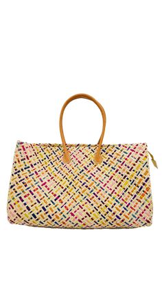 Big Beach Bag! Made from hand braided raffia with Leather Handles & Zipper Closure. Two Sizes Small: 20”L x 7” W x 12H“ Large: 22”L x 8” W x 13H” Raffia Palm, Beacon Of Light, Leather Handles, Get Directions, Monte Carlo, Handmade Design, Fashion Classy, Beach Bag, Leather Handle