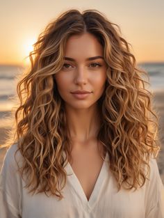 35 Curly Hair with Highlights Caramel – Scan to Talk Curly Hair Partial Highlights, Hoco Hairstyles Updo, Light Brown Curls, Caramel Balayage Curly Hair, Curly Hair With Highlights, Hairstyles For Homecoming, Balayage Curly Hair, Butterscotch Hair, Curly Balayage Hair