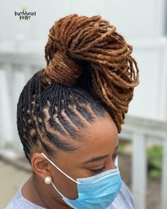 Front Braid Hairstyle, Front Braid, Hair And Skin Vitamins, Natural Hair Salon, Dread Styles, Natural Hair Salons, High Pony