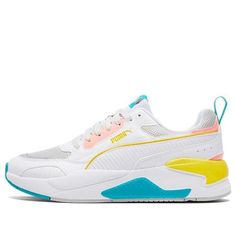 PUMA X-Ray 2 Square 'White Blue Pink' 373108-22 (SNKR/Retro/Casual) Puma X Ray, Fashion Performance, Puma X, Stylish Sneakers, X Ray, Perfect Pair, White Blue, Your Perfect, Square