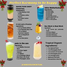 the different types of alcoholic drinks that you can drink in this holiday cocktail recipe is perfect for