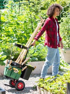 Garden Tool Storage Caddy - Free Shipping | Gardener's Supply Mobile Tool Storage, Flower And Vegetable Garden, Compost Tumbler, 5 Gallon Buckets, Gardening Equipment, Garden Kneeler, Garden Tool Organization, Easy Rolls, Landscaping Tools