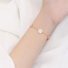 Product name: flower double layer bracelet Material: Titanium steel Packaging: gift box Color: gold,rose gold Remarks Statement: We use vacuum furnace electroplating for color plating, and the material is also selected 316 titanium steel, no discoloration, no rust, no allergy, no black, wear-resistant, green and environmental protection. Rose Gold Plated Stainless Steel Jewelry, Adjustable Rose Gold Alloy Bracelet, Dainty Rose Gold Plated Bracelet, Delicate Rose Gold Plated Bracelets, Rose Gold Alloy Bracelets, Minimalist Rose Gold Metal Bracelets, Adjustable Rose Gold Chain Bracelet In Stainless Steel, Adjustable Rose Gold Stainless Steel Chain Bracelet, Minimalist Rose Gold Metal Bracelet