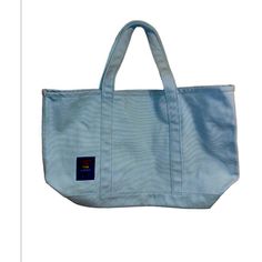 26” X 8” X 17 New In Open Package Rare Color Powder Blue Unmatched Quality Giant Bag Approximately 40l Blue Canvas Bag For Spring, Casual Light Blue Tote Bag, Blue Tote Bag For Weekend, Blue Large Capacity Canvas Bag For Spring, Large Capacity Blue Canvas Bag For Spring, Casual Blue Canvas Bag For Spring, Blue Canvas Bags For Weekend, Blue Canvas Weekend Bag, Casual Blue Canvas Shopping Bag