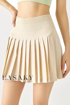 Lasaky - UV-Protective Pleated Tennis Skort for Women featuring Netted Design Yoga Skirt, Tennis Skort, Performance Wear, Athletic Apparel, Active Wear Outfits, Tennis Skirt, Skirt Pattern, Workout Shorts, Sports Women