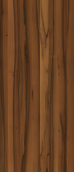 the wood is very thin and brown in color