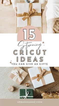 gifts with text overlay that reads 15 amazing circuit ideas you can give as gifts