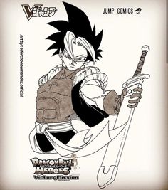 Gohan And Trunks, Dbz Fusion, Oc Manga, Dragon Images, Character Design Sketches