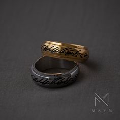 A fidget ring drawing inspiration from the Elvish world serves as an eye-catching and useful piece of jewelry crafted for enthusiasts of the famous fantasy series. This ring often showcases elaborate details that bring Middle-earth to mind, like Elvish writing or well-known symbols such as the One Ring. What makes it stand out is its built-in element to fidget with giving fans the chance to turn or handle parts of the ring. This offers a low-key and fun way to ease stress while showing their pas Elvish Writing, Ring Drawing, The One Ring, Fidget Rings, Spinner Ring, Fantasy Series, Velvet Material, One Ring, Online Jewelry Store