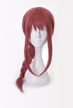 Makima Women Rose Pink Twist Braid Wig Male Cosplay, Long Braids, Costume Wigs, Braids Wig, Braids For Long Hair, Braided Ponytail, Twist Braids, Beauty Saloon, Heat Styling Products