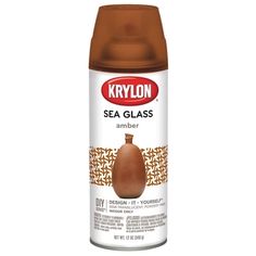 krylon sea glass amber spray paint