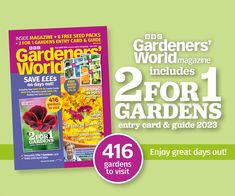 the gardener's world magazine is on sale now