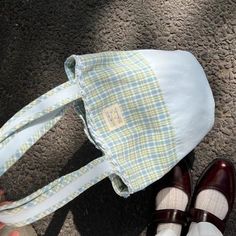 TAVIMART - Korean Sweet Blue Plaid Bucket Bag Handbag Tote Women Casual Shoulder Bag size:26*28cm Halloween Contacts, Sleepwear Robe, Blue Plaid, Wedding Dress Shopping, Blue Bags, Sweater Jacket, Tote Handbags, New Shoes, Sweater Hoodie