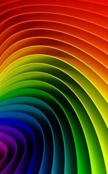 an abstract rainbow background with many colors