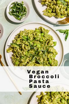 Vegan Broccoli Pasta Sauce is a weeknight friendly pasta dish packed with vegetables and protein. Ready in 40 minutes! #easy #meals #quick #howto #recipes #meatlessmonday #meatless #meatlessmeals #nomeat #vegan #glutenfree #oilfree #sugarfree #plantbased #oilfreevegan #sugarfreevegan #glutenfreevegan #wfpb #forksoverknives #catholic #catholiclife #theplantbasedcatholic #atelizabethstable