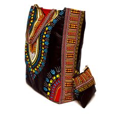 Black African Print Tote Bag, Ladies Ethnic Purse, Tribal Shopping Bag, Market Tote, Shopping Bag, Shoulder Bag for Women, Travel Bag Unisex traditional African dashiki print tote bag. Perfect for grocery shopping, overnight bag, travel bag, gym bag and everyday use. Comes with a detachable clutch that is perfect for coins, credit cards, small accessories and more. Please note you will received a different cut of fabric for your item. Pattern and contrast of the material maybe slightly different Museum Gift Shop, Museum Gift, African Dashiki, Market Tote, Overnight Bag, Print Tote, Small Accessories, Printed Tote Bags, African Print