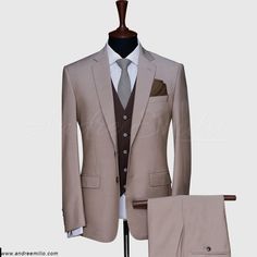 Benefits of Choosing our Light Brown 3 Piece Suit Our tailors stitch to deliver the finest quality with superior fit as per your requirements. We have a catalog full of bespoke suiting designs where you can choose the suit design. If you don’t find what you are looking for. You can go with your own choice of suiting elements. Where you can choose suit lapels, buttons, jacket style and number of buttons on cuffs with your monogram embarrassed on jacket cuff. Bespoke suit is not only giving you an Brown Slim Fit Sets For Semi-formal Occasions, Brown Single Breasted Business Sets, Brown Three-piece Suit For Wedding, Brown Slim Fit Business Sets, Brown Single Breasted Set With Notch Lapel, Brown Single Breasted Sets With Notch Lapel, Brown Single-breasted Notch Lapel Set, Brown Single-breasted Sets With Notch Lapel, Brown Three-piece Suit For Groom With Suit Collar