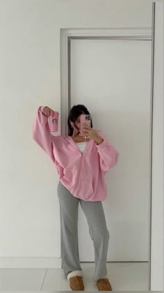 Cozy Outfit, Pink Outfits, Pink Outfit