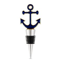 an anchor bottle stopper is shown on a white background